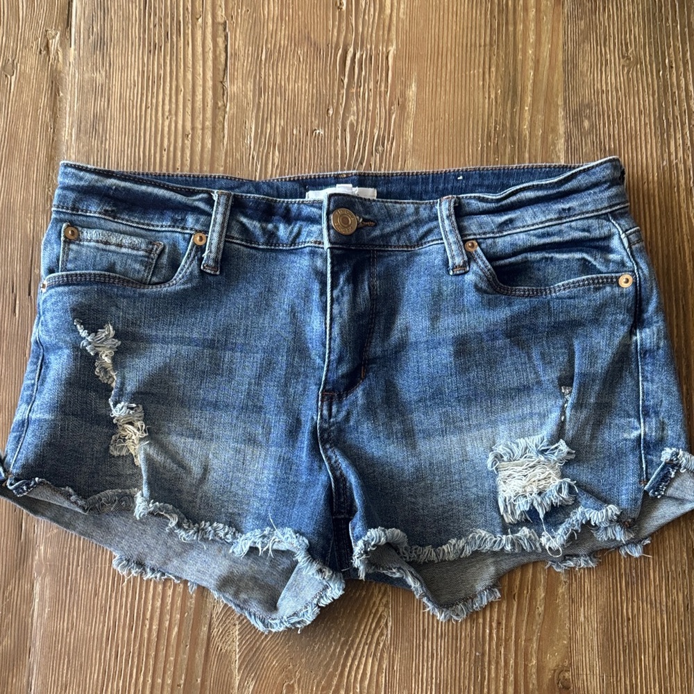 STS Blue Ripped Denim Jean Shorts